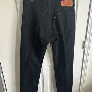 Levi's Black Men's Straight Jeans